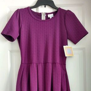NWT gorgeous purple LuLaRoe Amelia S